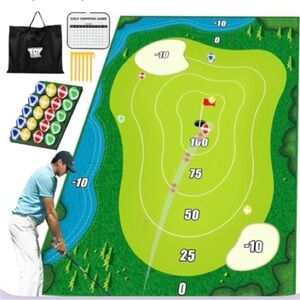 🆕- TOY Life Chipping Golf Practice Mat Golf Game. Indoor/Outdoor. New in Box